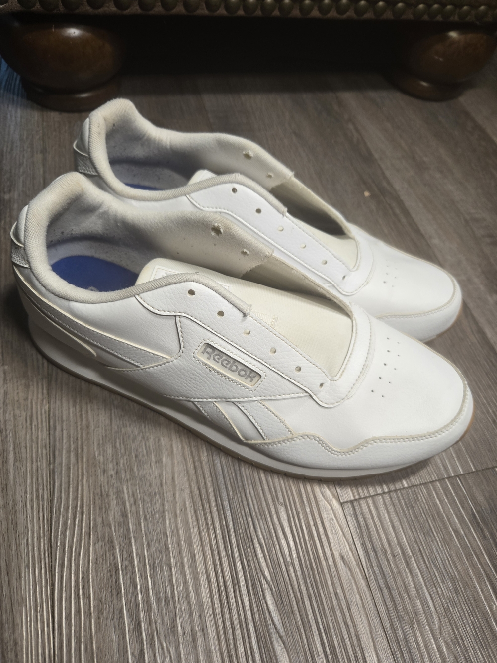 Reebok Classic Men’s White Leather Sneakers